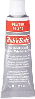 AMACO Rub 'n Buff Pewter 15ml Tube Wax Metallic Finish (Single Tube)