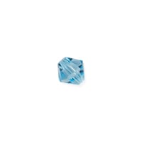 Preciosa Crystal Bicone Bead 3mm Aqua Bohemica (10-Pcs)