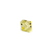 Preciosa Crystal Bicone Bead 4mm Jonquil (10-Pcs)