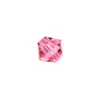 Preciosa Crystal Bicone Bead 4mm Rose (10-Pcs)