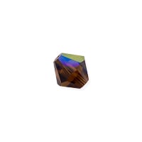 Preciosa Crystal Bicone Bead 4mm Smoked Topaz AB (10-Pcs)