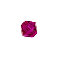 Preciosa Crystal Bicone Bead 6mm Fuchsia (10-Pcs)