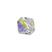 Preciosa Crystal AB Bicone Bead 8mm (10-Pcs)