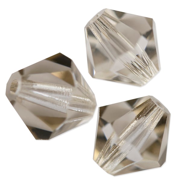 Preciosa Crystal Bicone Bead 8mm Crystal Velvet (10-Pcs)