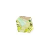 Preciosa Crystal Bicone Bead 8mm Jonquil AB (10-Pcs)