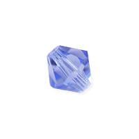 Preciosa Crystal Bicone Bead 8mm Light Sapphire (10-Pcs)