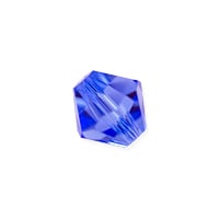 Preciosa Crystal Bicone Bead 8mm Sapphire (10-Pcs)