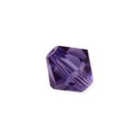 Preciosa Crystal Bicone Bead 8mm Tanzanite (10-Pcs)