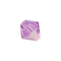 Preciosa Crystal Bicone Bead 8mm Violet AB (10-Pcs)