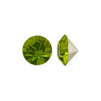 Preciosa Crystal MAXIMA Chaton 4mm (SS16) Olivine (10-Pcs)