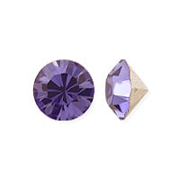 Preciosa Crystal MAXIMA Chaton 5.25mm (SS24) Tanzanite (10-Pcs)