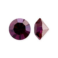 Preciosa Crystal MAXIMA Chaton 6.25mm (SS29) Amethyst (10-Pcs)