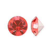 Preciosa Crystal MAXIMA Chaton 6.25mm (SS29) Padparadscha (10-Pcs)