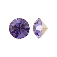 Preciosa Crystal MAXIMA Chaton 6.25mm (SS29) Tanzanite (10-Pcs)