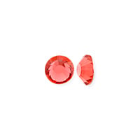 Preciosa Crystal VIVA12 Hotfix Rhinestone 3mm (SS12) Padparadscha (10-Pcs)