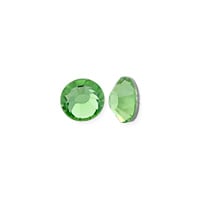 Preciosa Crystal VIVA12 Flat Back Rhinestone 3mm (SS12) Peridot (10-Pcs)