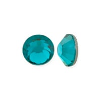 Preciosa Crystal VIVA12 Hotfix Rhinestone 4.7mm (SS20) Blue Zircon (10-Pcs)