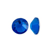 Preciosa Crystal VIVA12 Flat Back Rhinestone 4.7mm (SS20) Capri Blue (10-Pcs)