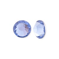 Preciosa Crystal VIVA12 Hotfix Rhinestone 4.7mm (SS20) Light Sapphire (10-Pcs)