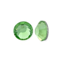 Preciosa Crystal VIVA12 Hotfix Rhinestone 4.7mm (SS20) Peridot (10-Pcs)