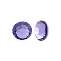 Preciosa Crystal VIVA12 Flat Back Rhinestone 4.7mm (SS20) Tanzanite (10-Pcs)