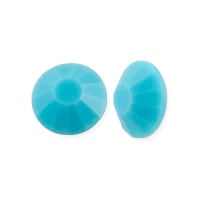 Preciosa Crystal VIVA12 Flat Back Rhinestone 6.5mm (SS30) Turquoise (10-Pcs)