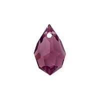 Preciosa Crystal 681 Drop Pendant 10x6mm Amethyst (1-Pc)