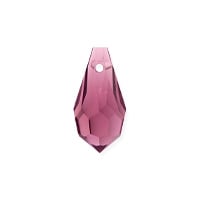 Preciosa Crystal 984 Drop Pendant 13x6.5mm Amethyst (1-Pc)