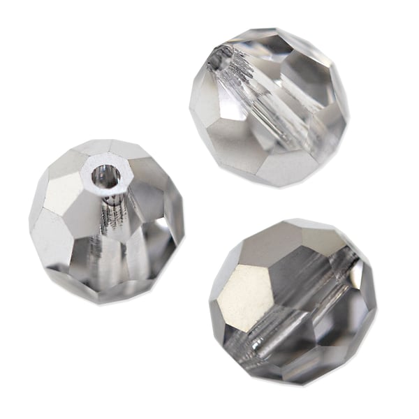 Preciosa Crystal Round Bead 3mm Crystal Labrador (10-Pcs)