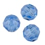 Preciosa Crystal Round Bead 4mm Aquamarine (10-Pcs)