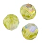 Preciosa Crystal Round Bead 4mm Jonquil AB (10-Pcs)