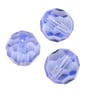 Preciosa Crystal Round Bead 4mm Light Sapphire (10-Pcs)