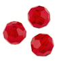 Preciosa Crystal Round Bead 4mm Light Siam (10-Pcs)