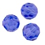 Preciosa Crystal Round Bead 4mm Sapphire (10-Pcs)