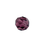 Preciosa Crystal Round Bead 6mm Amethyst (10-Pcs)