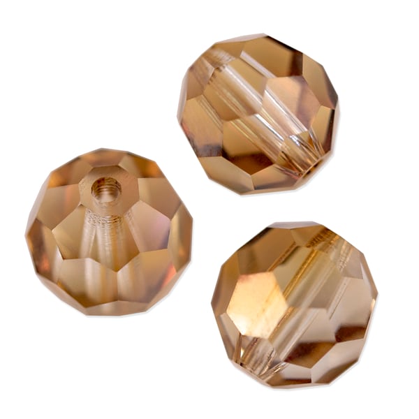 Preciosa Crystal Round Bead 6mm Crystal Celsian (10-Pcs)