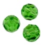 Preciosa Crystal Round Bead 6mm Peridot (10-Pcs)