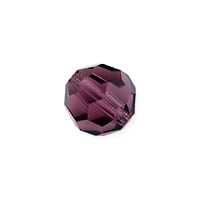 Preciosa Crystal Round Bead 8mm Amethyst (10-Pcs)