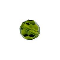 Preciosa Crystal Round Bead 8mm Olivine (10-Pcs)