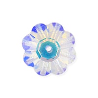 Preciosa Crystal Margarita Spacer Bead 14mm Crystal AB