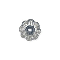 Preciosa Crystal Margarita Spacer Bead 8mm Crystal