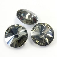 Preciosa Crystal MAXIMA 14mm Black Diamond Rivoli (1-Pc)