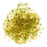 Seed Bead Inside Color 6/0 Green (Ounce)