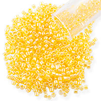 Miyuki Delica Seed Bead 11/0 Ceylon Butterscotch (3 Gram Tube)