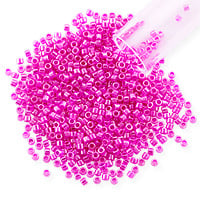 Miyuki Delica Seed Bead 11/0 Ceylon Bright Fuchsia (3 Gram Tube)