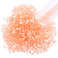 Miyuki Delica Seed Bead 11/0 Ceylon Silk Peach (3 Gram Tube)