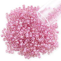 Miyuki Delica Seed Bead 11/0 Color Lined Light Lilac (3 Gram Tube)