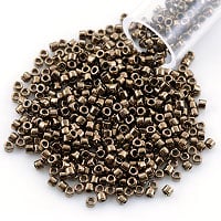 Miyuki Delica Seed Bead 11/0 Metallic Bronze (3 Gram Tube)