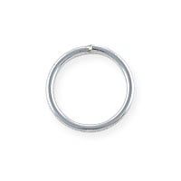 10mm Sterling Silver Round Closed Jump Ring (1-Pc)