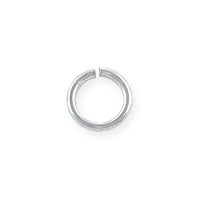 6mm Sterling Silver Round Open Jump Ring (1-Pc)